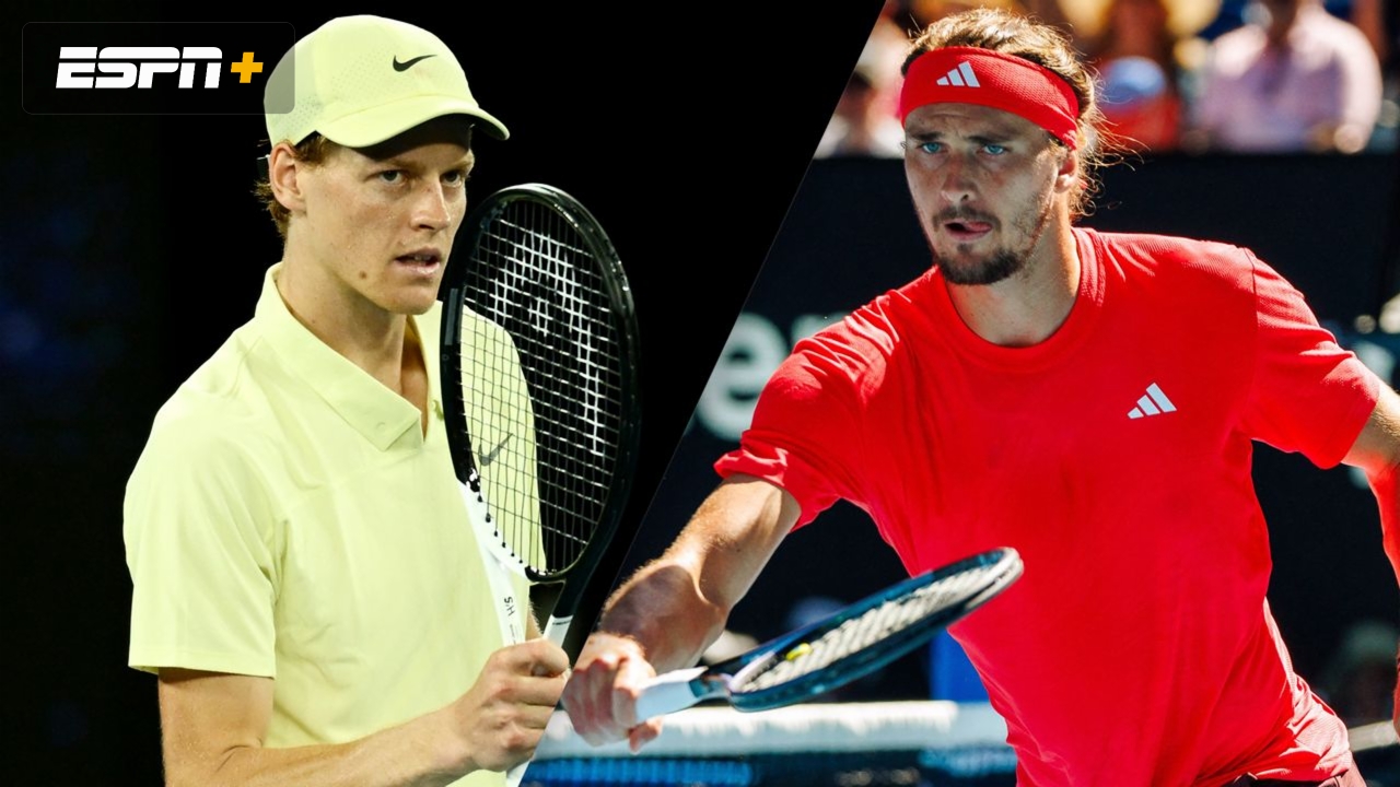 (1) Sinner vs. (2) Zverev (Men's Final)
