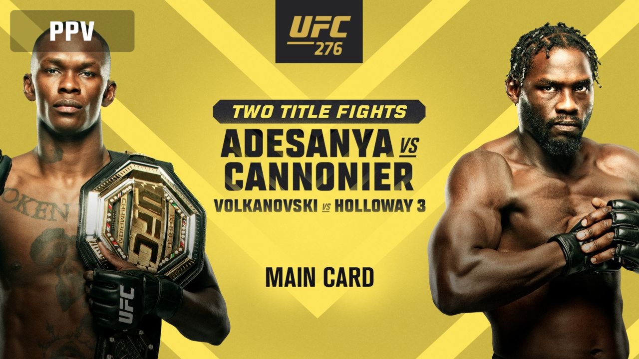 UFC 276: Adesanya vs. Cannonier (Main Card)