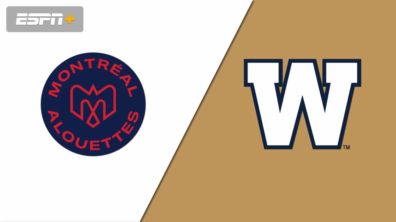 Montreal Alouettes vs. Winnipeg Blue Bombers (Canadian Football League)