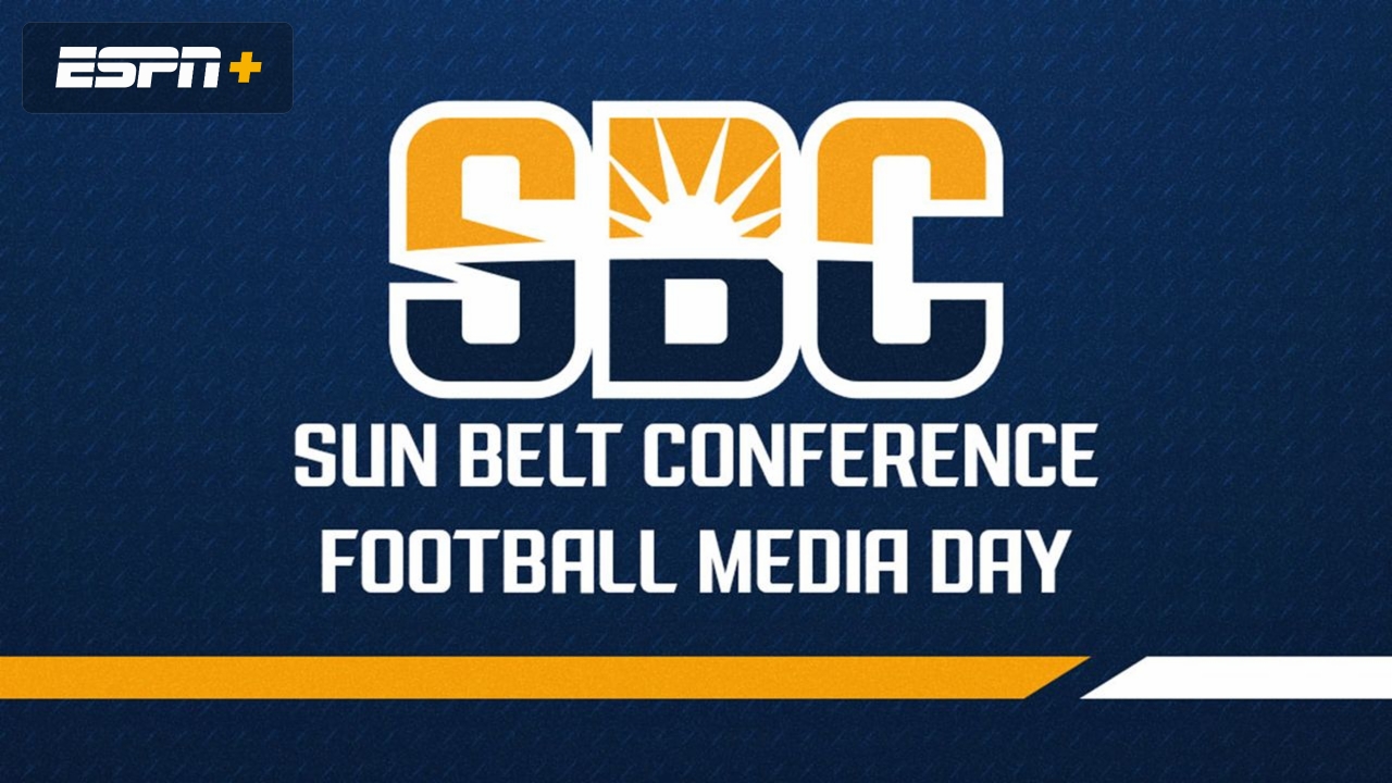 Sun Belt Football Media Day: Session 1