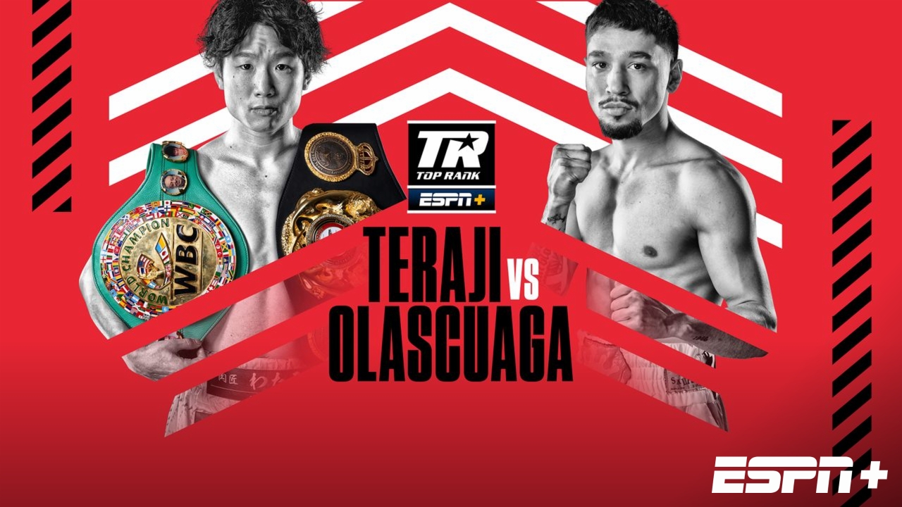 En Español - Top Rank Boxing on ESPN: Teraji vs. Olascuaga (Main Card)