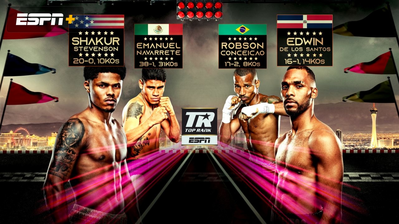 En Español - Top Rank Boxing on ESPN: Stevenson vs. De Los Santos (Undercards)
