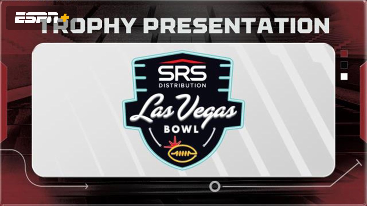 SRS Distribution Las Vegas Bowl Trophy Presentation