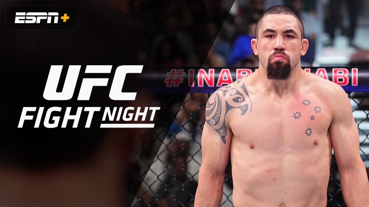 UFC Fight Night Pre-Show: Whittaker vs. de Ridder