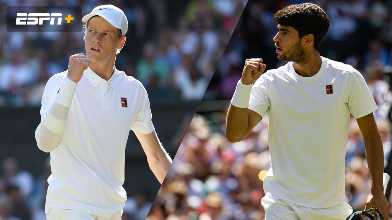 (1) Sinner vs. (2) Alcaraz (Gentlemen's Final)