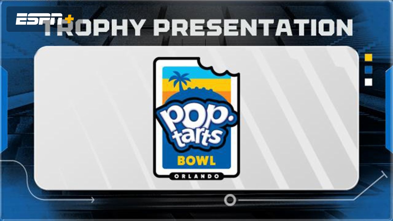 Pop-Tarts Bowl Trophy Presentation