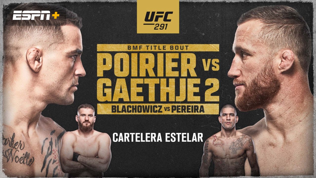 En Español - UFC 291: Poirier vs. Gaethje 2 (Main Card)