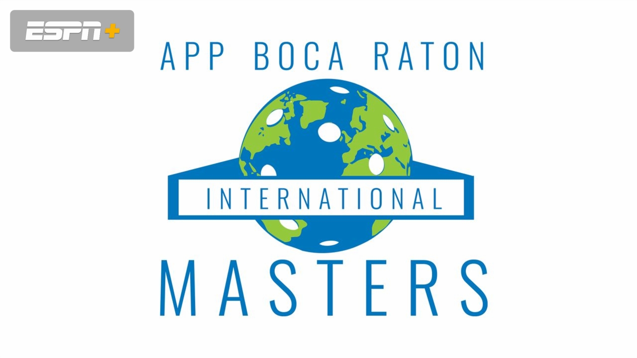 Boca Raton Masters Tournament (Championship Sunday - Pro Medal Matches)