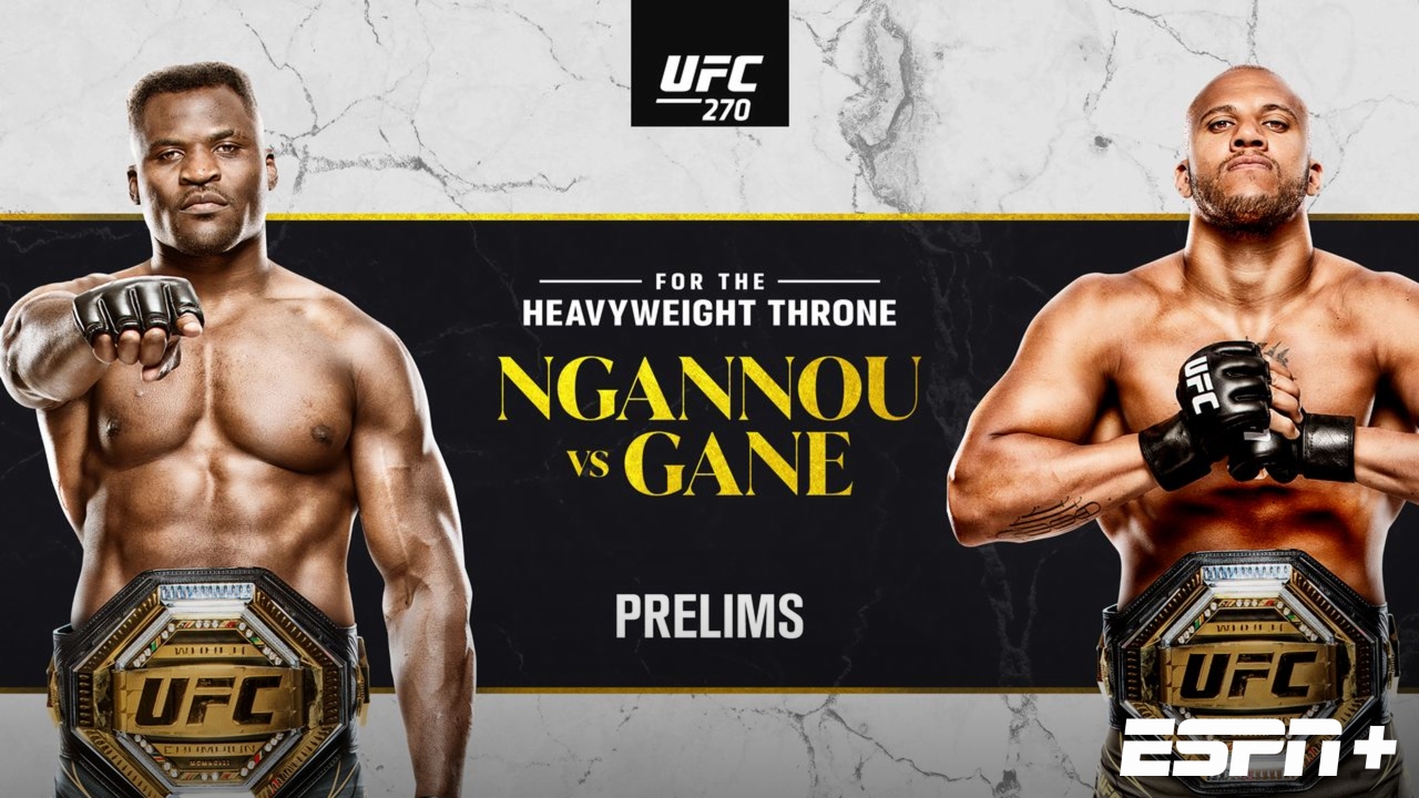 UFC 270: Ngannou vs. Gane presented by Modelo (Prelims)