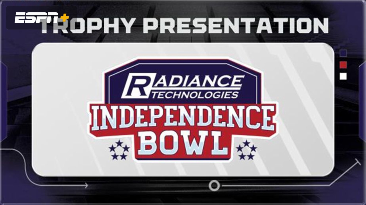 Radiance Technologies Independence Bowl Trophy Presentation