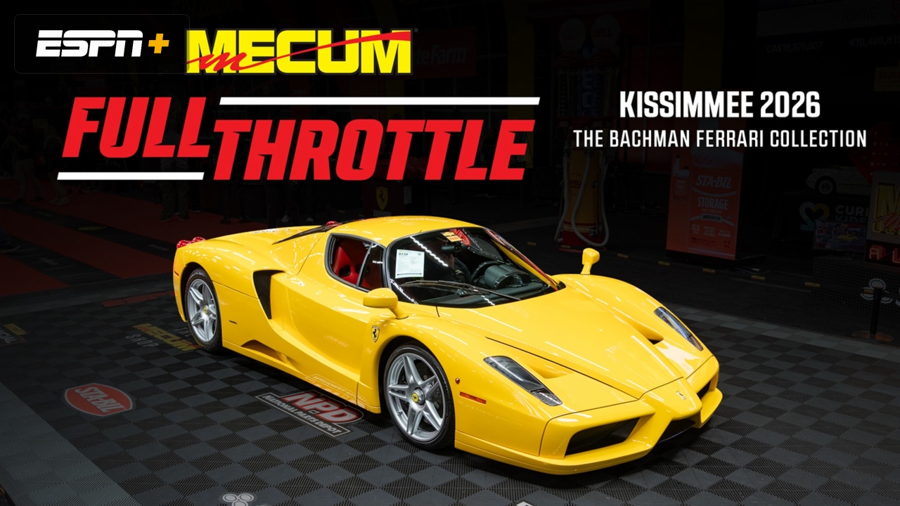 Mecum Full Throttle: Kissimmee 2026 "The Bachman Ferrari Collection"