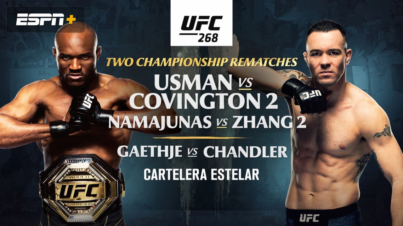 In Spanish - UFC 268: Usman vs. Covington 2 (Main Card)