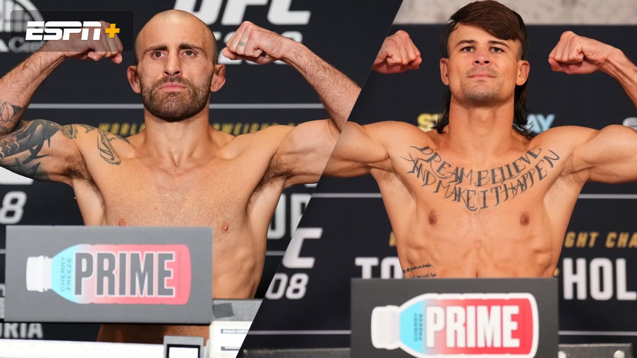 UFC 314 Ceremonial Weigh-In: Volkanovski vs. Lopes