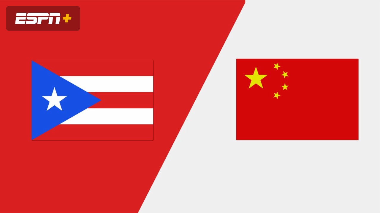 Puerto Rico vs. China (Group Phase)