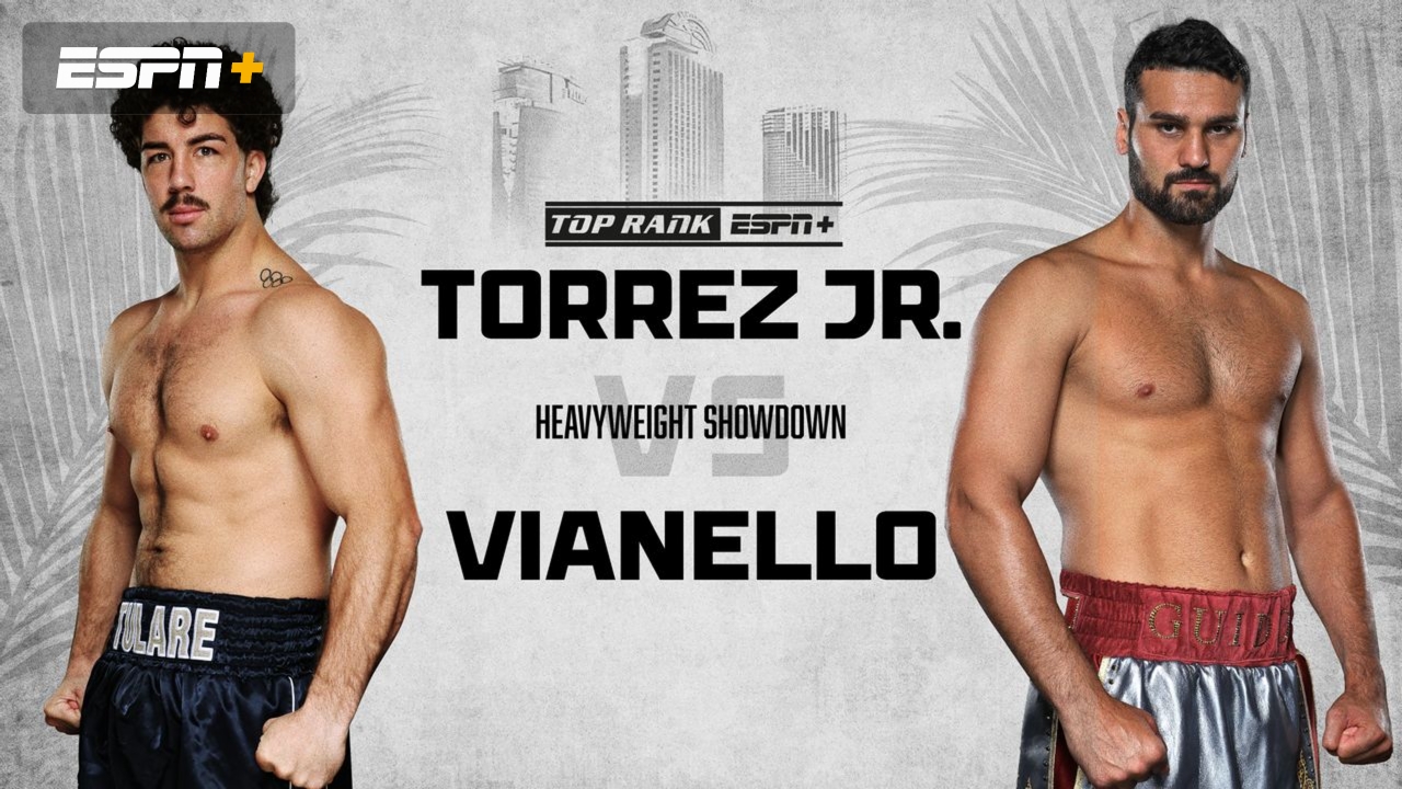 Top Rank Boxing: Torrez Jr. vs. Vianello Press Conference