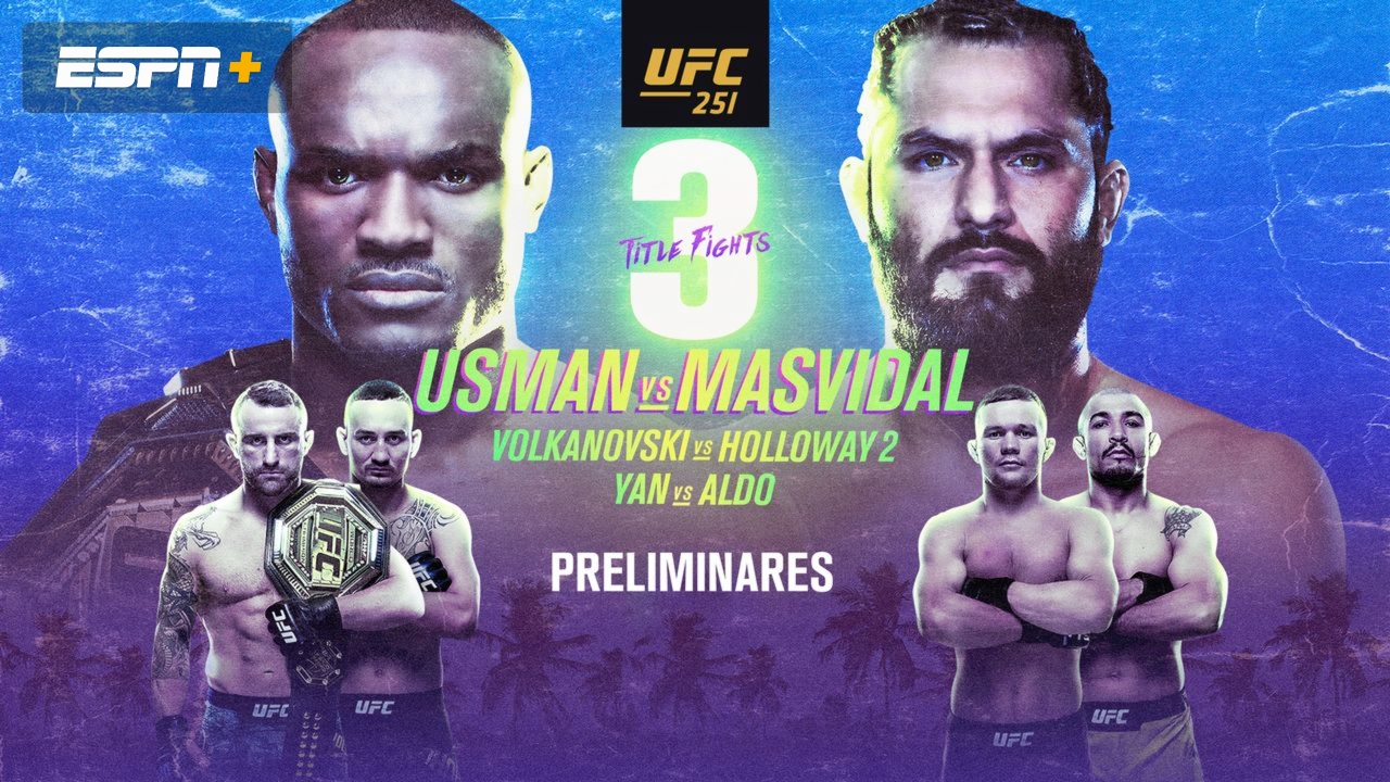 In Spanish - UFC 251: Usman vs. Masvidal (Prelims)
