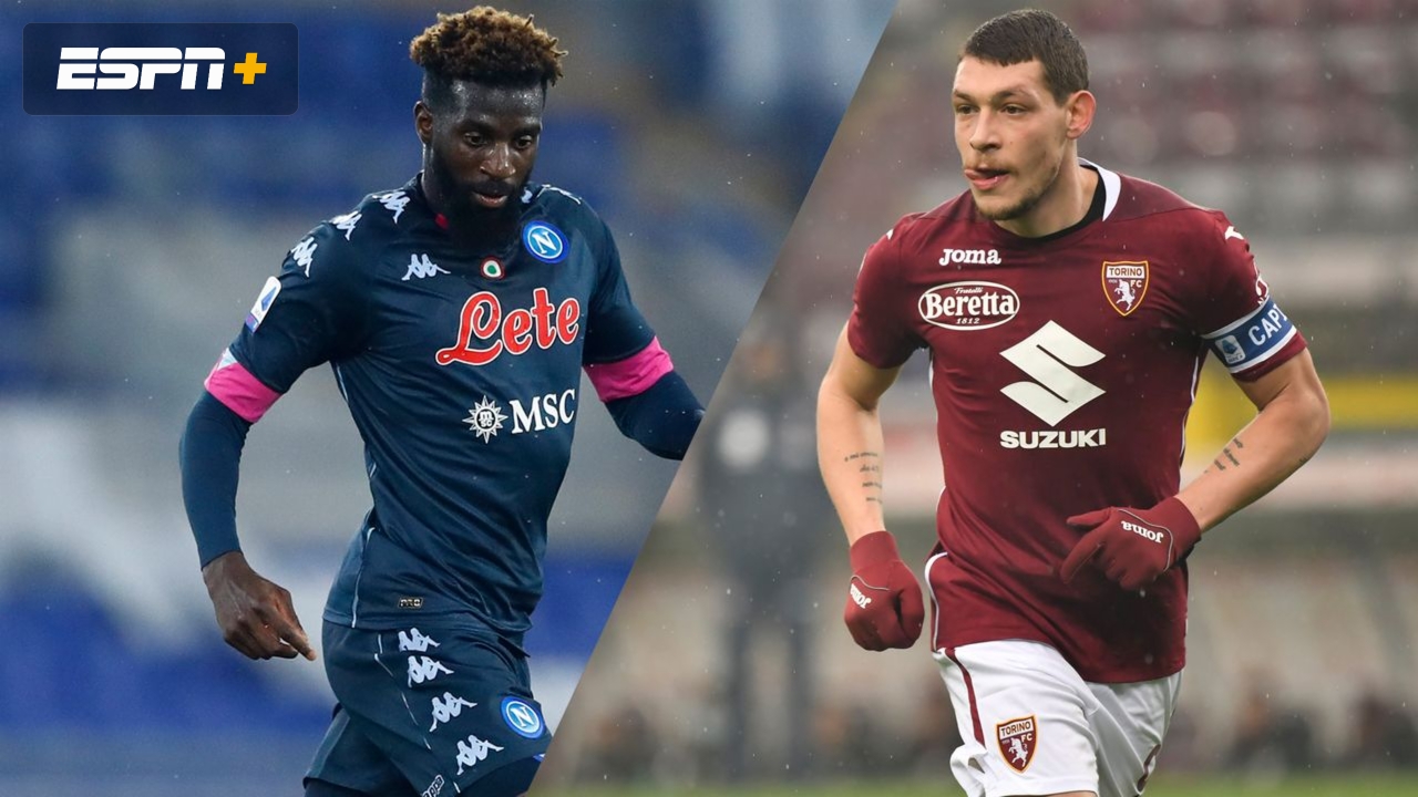 In Spanish-Napoli vs. Torino (Serie A)