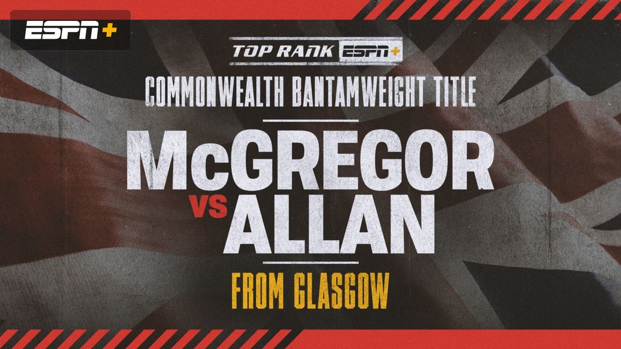 McGregor vs. Allan Main Event