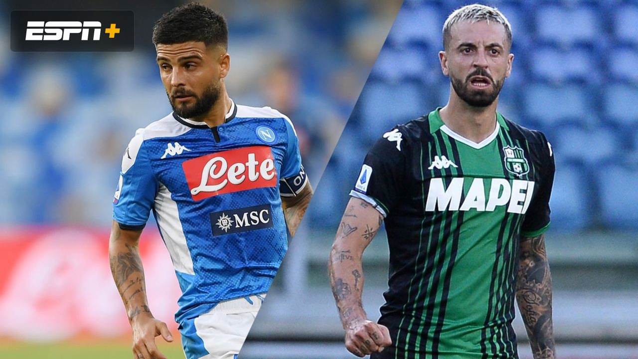 In Spanish Napoli Vs Sassuolo Serie A Watch Espn
