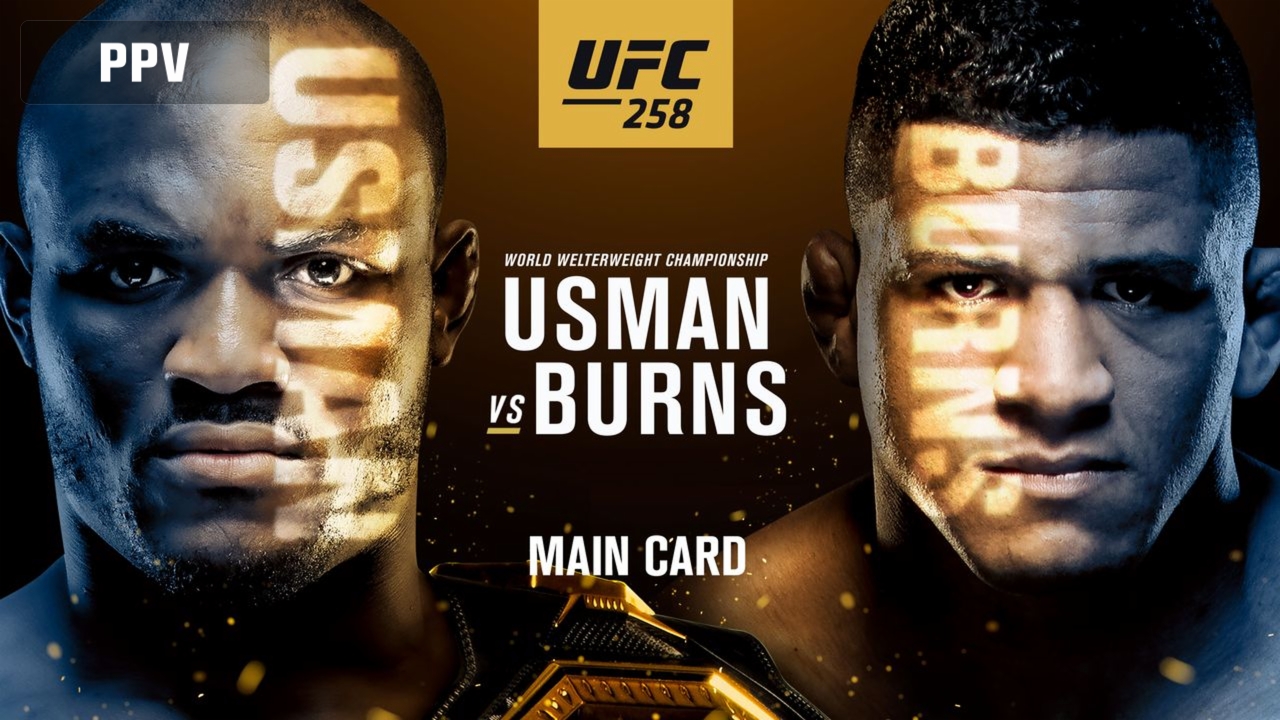 ufc 258: usman vs. burns (main card) watch espn ufc 258: usman vs.