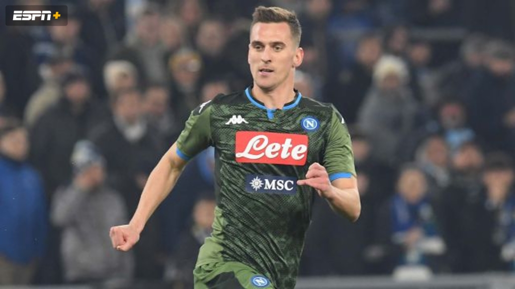 In Spanish-Napoli vs. Perugia (Octavos de Final) (Coppa Italia)
