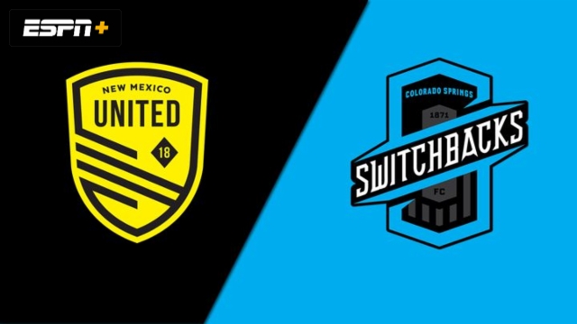 New Mexico United vs. Colorado Springs Switchbacks FC