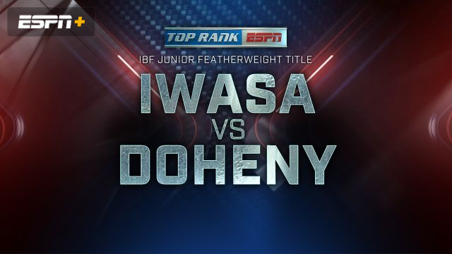 Ryosuke Iwasa vs. Terence Doheny