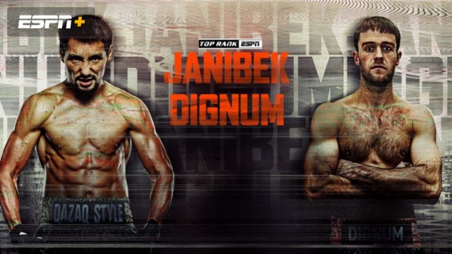 In Spanish - Top Rank Boxing on ESPN: Janibek vs. Dignum (Main Card)