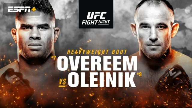 UFC Fight Night: Overeem vs Oleinik (Main Card)