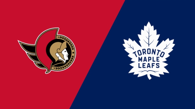 Ottawa Senators vs. Toronto Maple Leafs