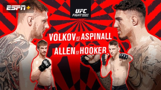 UFC FIGHT NIGHT 204: Alexander Volkov vs Tom Aspinall preview