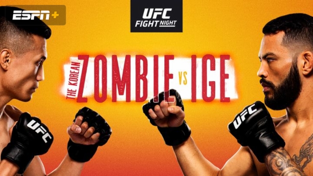 In Spanish - UFC Fight Night: The Korean Zombie vs. Ige