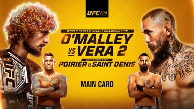 UFC 299 O Malley vs. Vera 2 Main Card