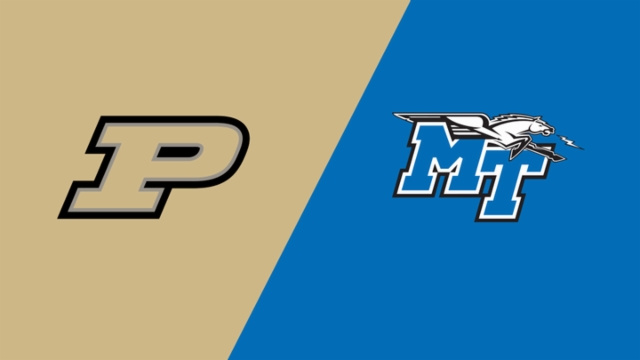 Purdue vs. Middle Tennessee