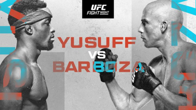 UFC Fight Night Yusuff vs Barboza MMA Streams Live, How to Watch
