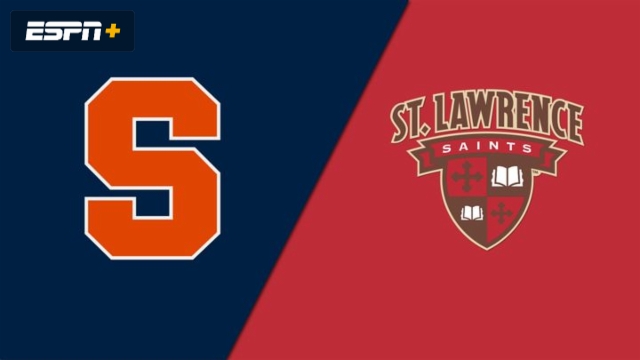 Syracuse vs. St. Lawrence (W Hockey)