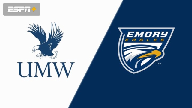 Mary Washington Eagles vs Emory Eagles basketball players in action