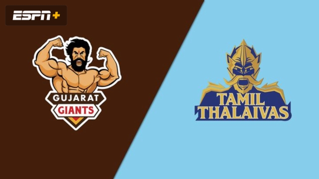 Gujarat Giants vs. Tamil Thalaivas