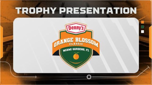 Denny's Orange Blossom Classic Trophy Presentation (Trophy Presentation)