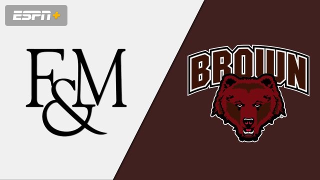 Franklin and Marshall vs. Brown (Wrestling)