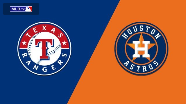 Texas Rangers vs. Houston Astros
