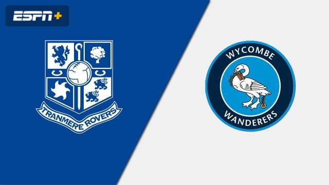 Tranmere Rovers vs. Wycombe Wanderers (English League One)