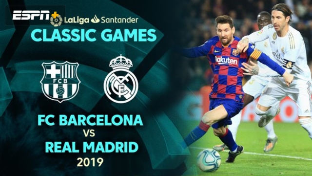 In Spanish - FC Barcelona vs. Real Madrid (2020)