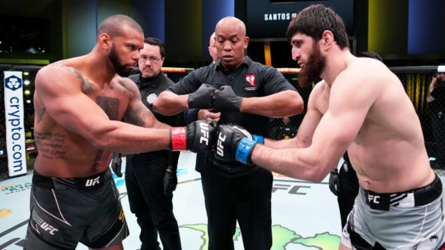 UFC Fight Night: Santos vs Ankalaev Results