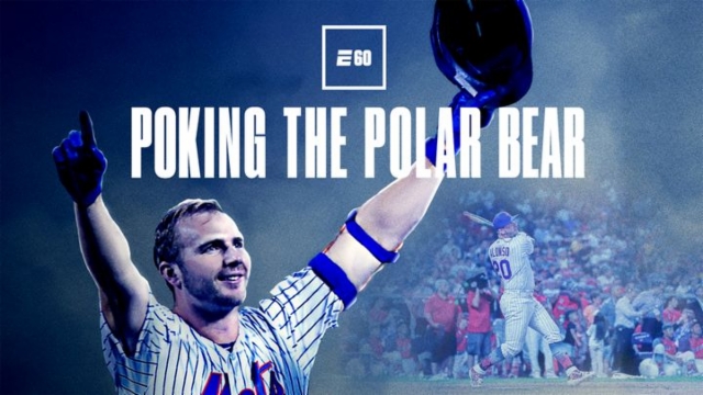 E 60 Pete Alonso Poking the Polar Bear