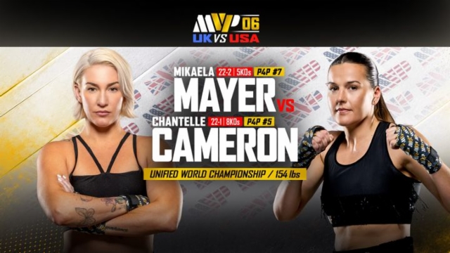 MVPW-06: Mayer vs. Cameron Weigh-In