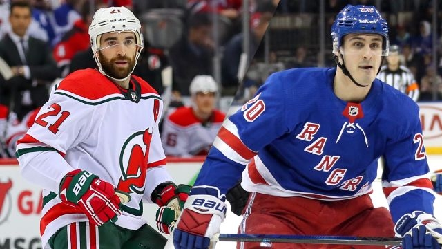 new york rangers vs new jersey devils highlights