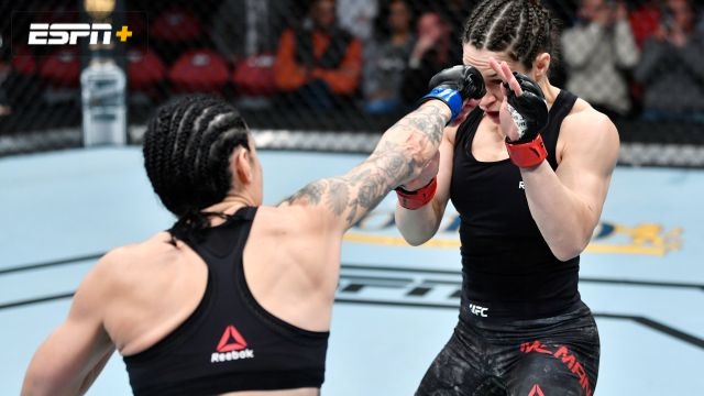 Sara McMann vs. Lina Lansberg (UFC Fight Night: Blaydes vs. Dos Santos)
