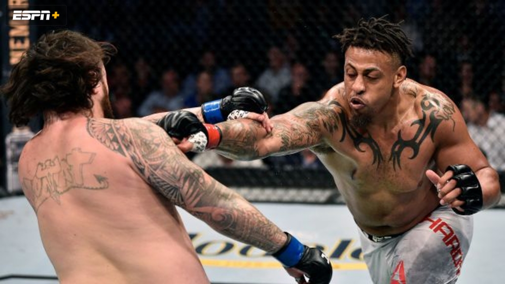Greg Hardy vs. Ben Sosoli (UFC Fight Night: Reyes vs. Weidman)