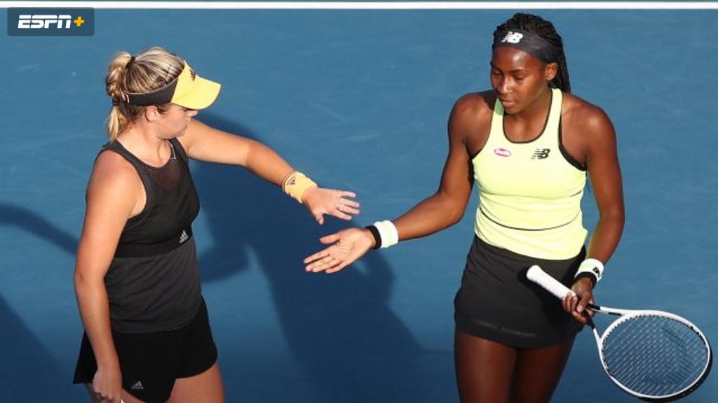 (8) Peschke/Schuurs vs. Gauff/McNally (Women's Doubles Second Round)